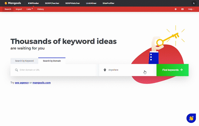 Mangools KWFinder